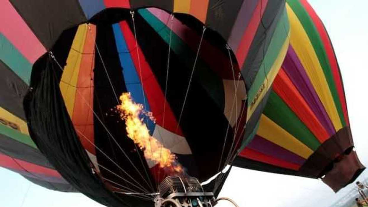 Globo aerostático. NOTIMEX