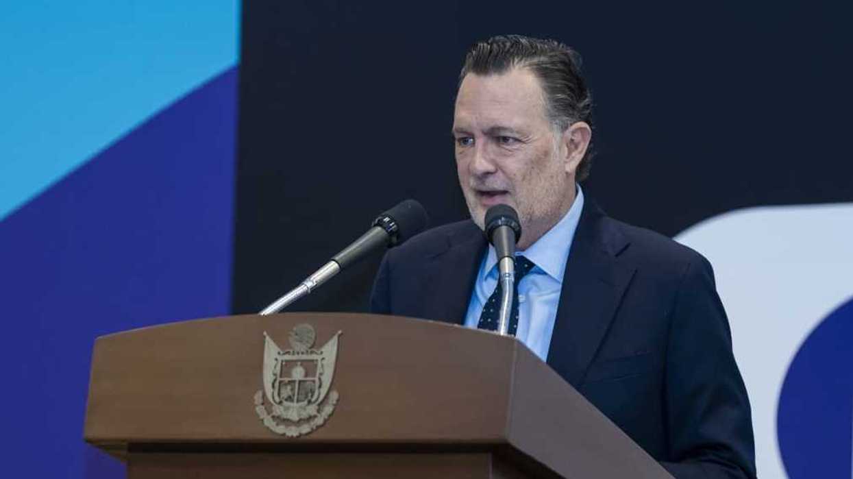 Gobernador Mauricio Kuri González durante conferencia donde reportó aprobación superior a 64 por ciento en Querétaro