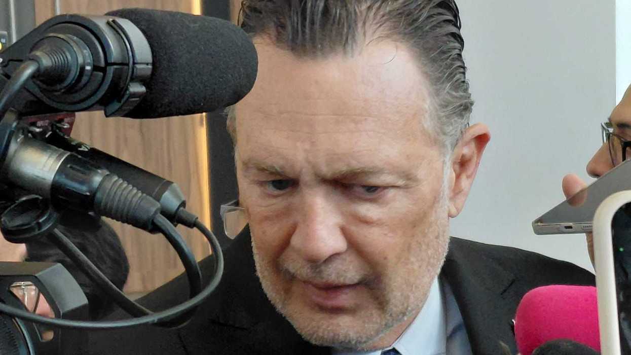 Gobernador Mauricio Kuri González durante conferencia sobre seguridad en Querétaro ante reacomodo de cártel en Jalisco