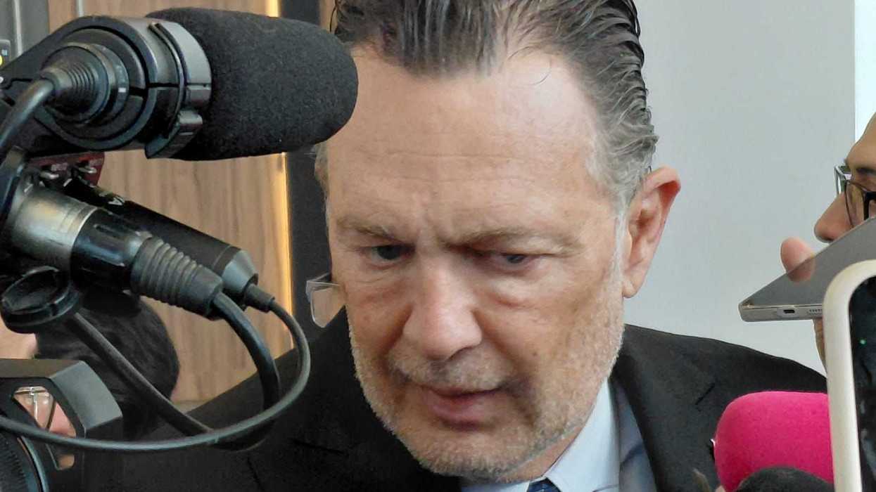 Gobernador Mauricio Kuri González durante conferencia sobre seguridad en Querétaro ante reacomodo de cártel en Jalisco