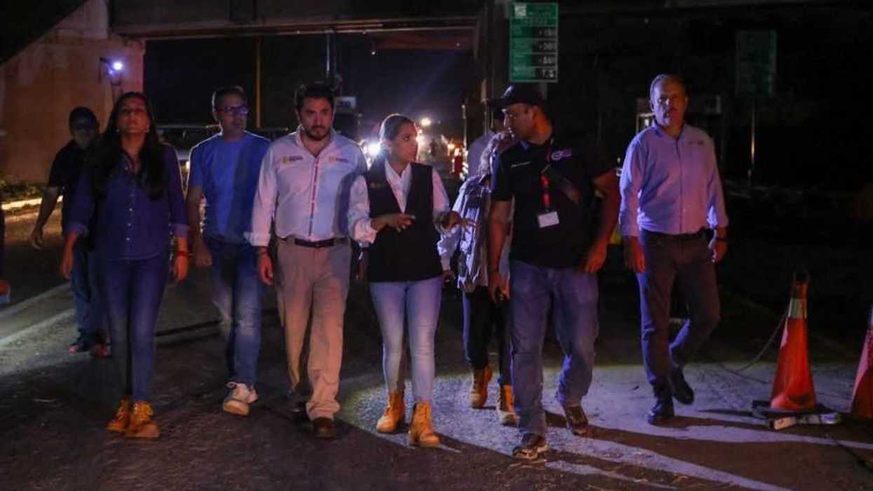 Gobernadora de Guerrero, Evelyn Salgado aparece tras huracán Otis. FOTO: PLATAFORMA X.