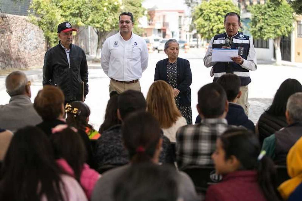gobierno municipal entrega obra en infonavit san cayetano 1