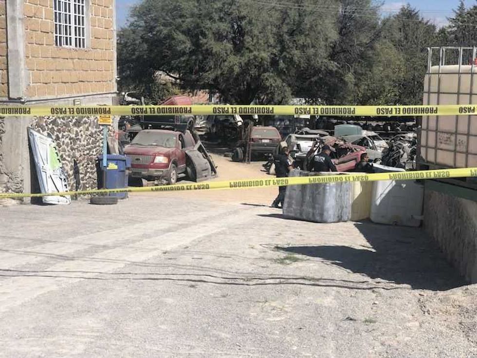 golpe a deshuesaderos de loma linda en san juan del rio 01