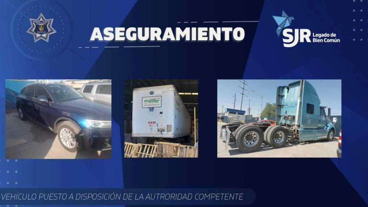 Golpe al robo de carga: Recuperan tractocamión lleno de Maruchan y capturan a sospechoso.