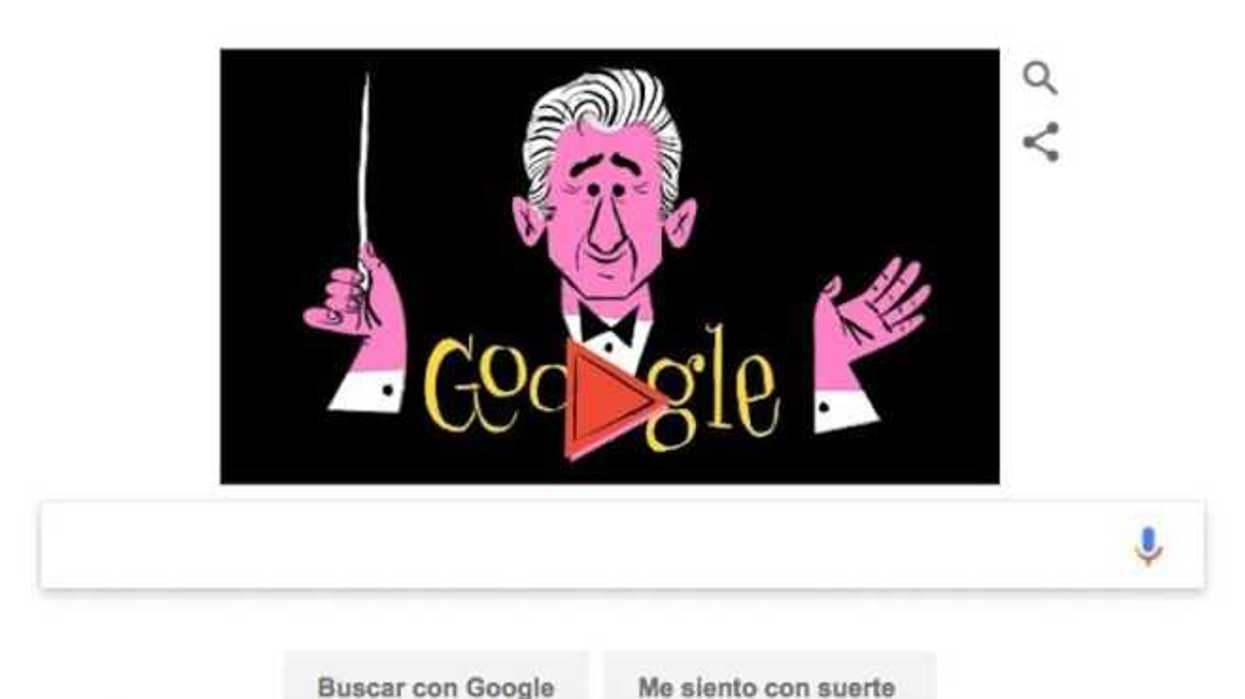 google-celebra-el-centenario-del-nacimiento-de-leonard-bernstein
