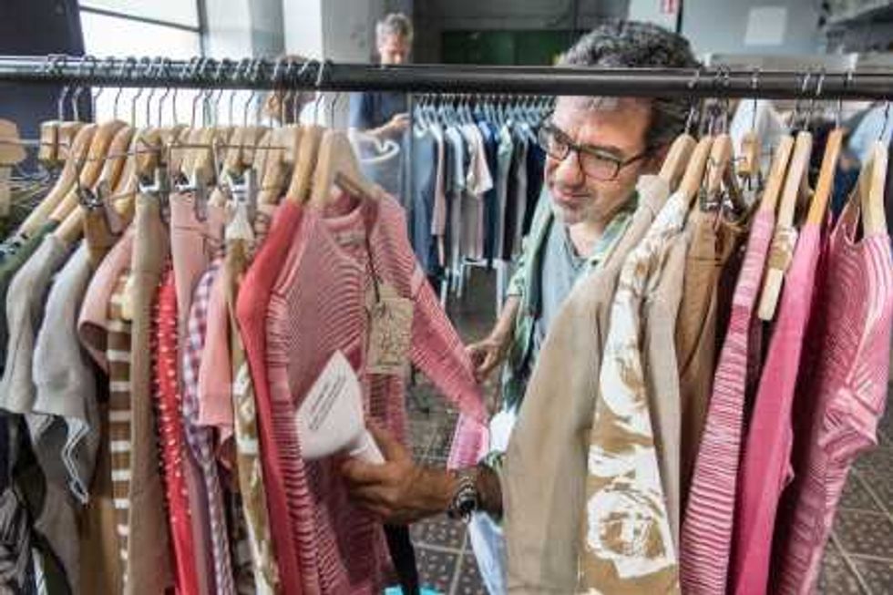 Green Showroom Show - Mercedes-Benz Fashion Week Berlin Spring/Summer 2016.
