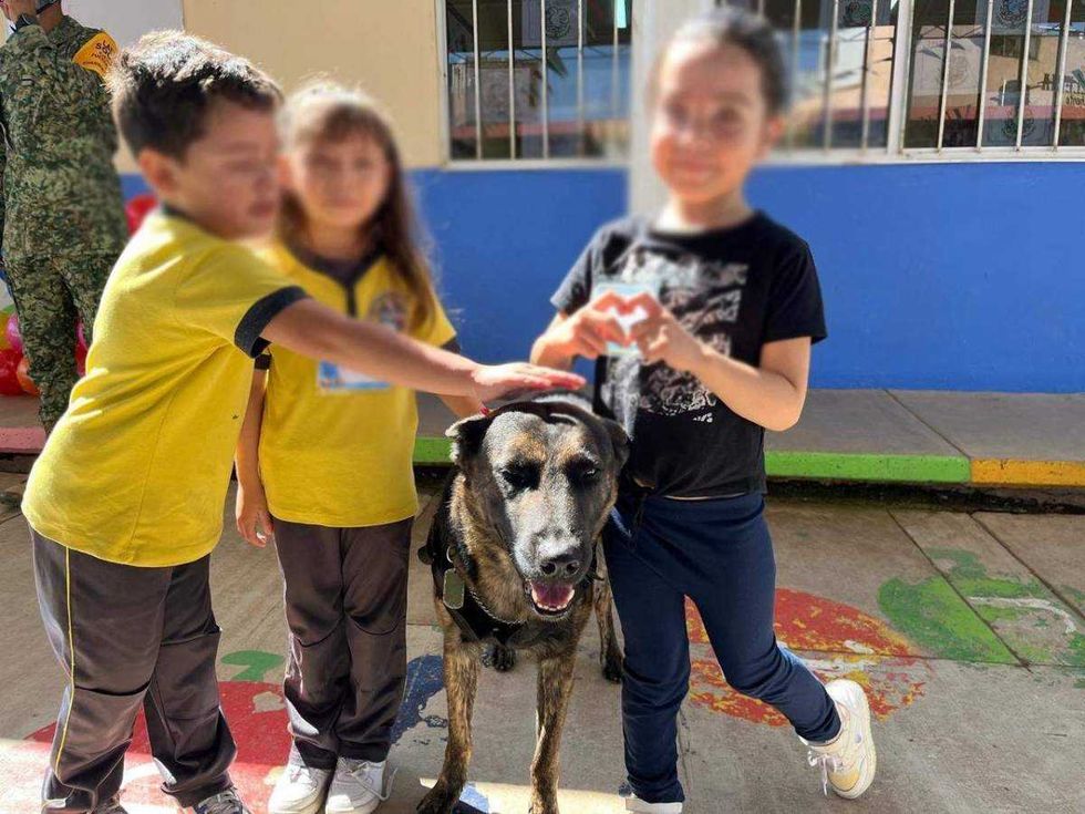 Guardia Nacional acerca seguridad a estudiantes en Zacatecas. Foto: Guardia Nacional.