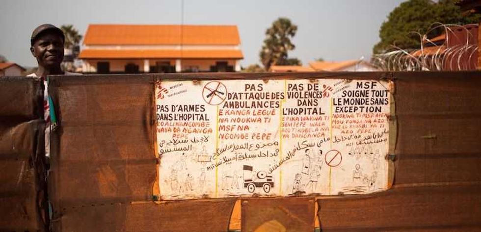 hospital un oasis de paz entre cristianos y musulmanes centroafricanos