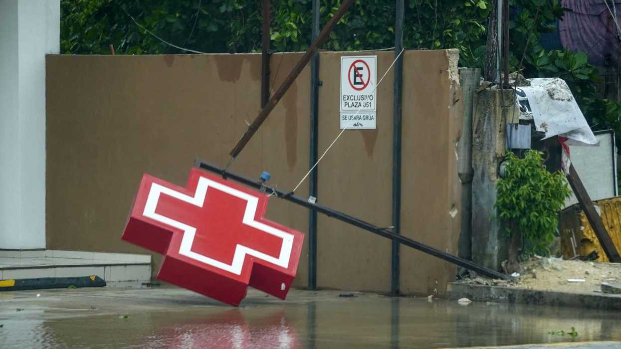 Huracán Beryl amenaza la Península de Yucatán. AFP.