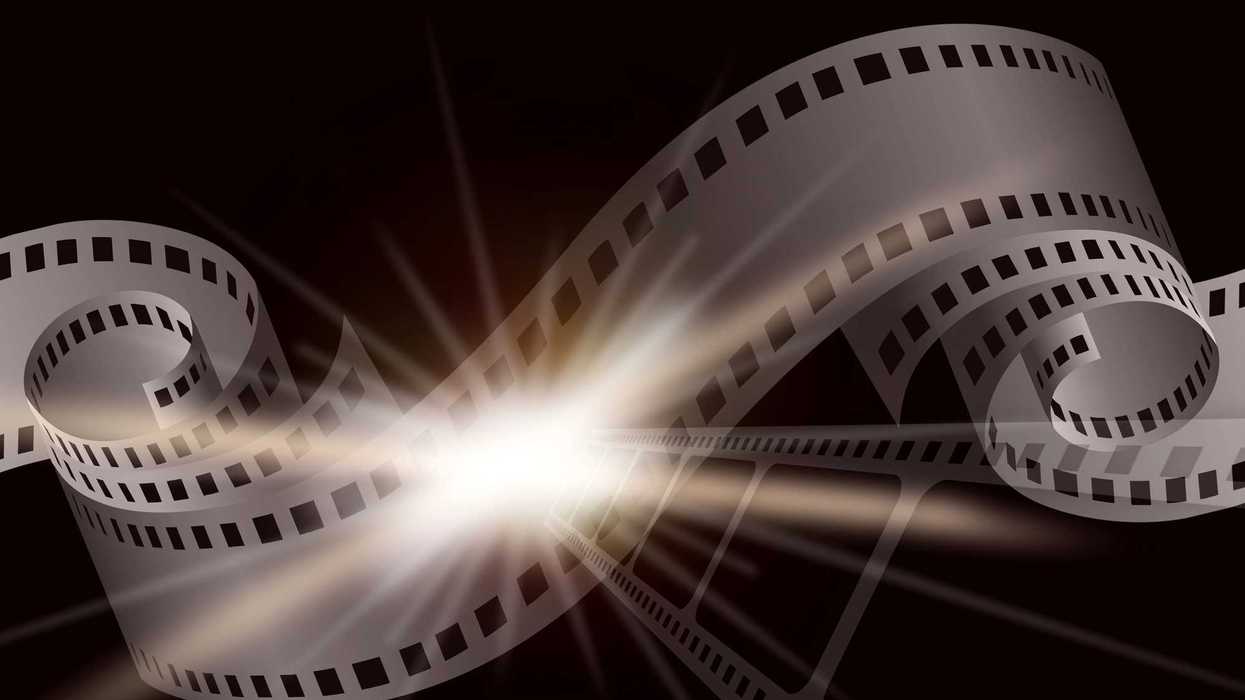 Ilustración de una cinta cinematográfica, en referencia al laboratorio gratuito de asistencia de producción en Querétaro