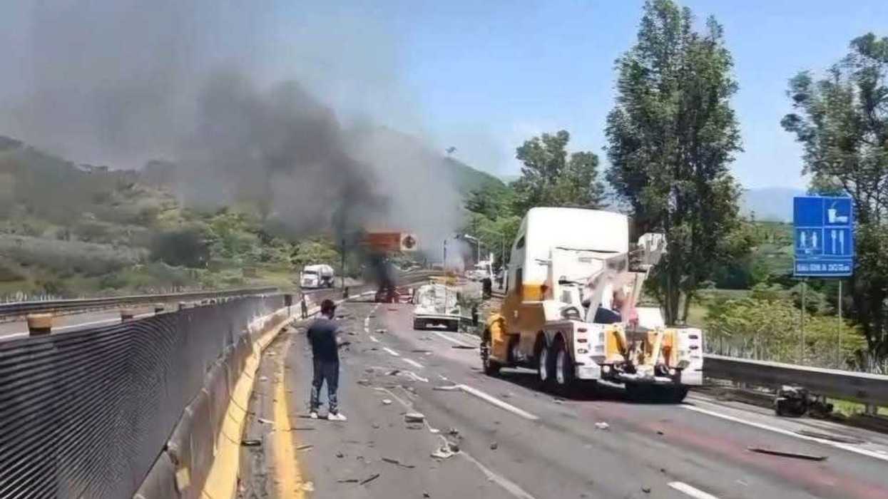 Confirman nueve muertos, dos de ellos menores, en choque de la Guadalajara–Tepic