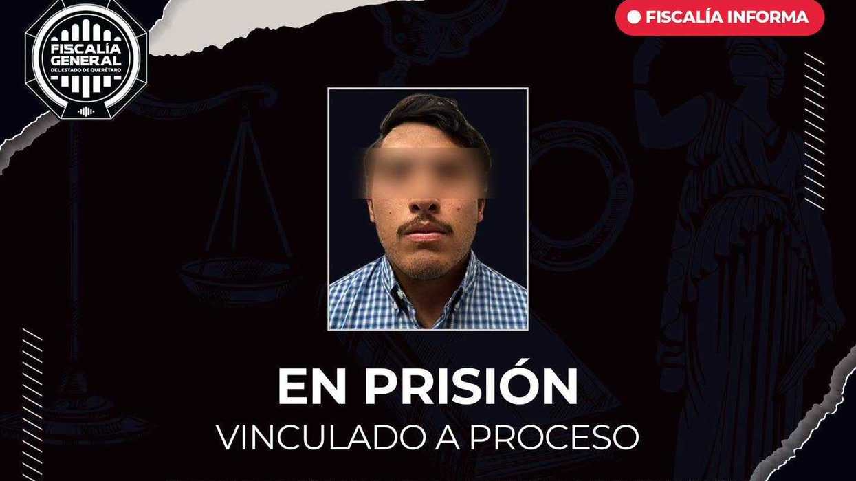 Imagen informativa sobre la vinculación a proceso de un hombre investigado por fraude específico relacionado con la compraventa de un vehículo en Querétaro.