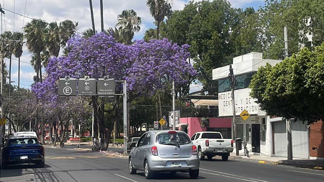 Imagen satelital del Servicio Meteorológico Nacional que muestra el clima en Querétaro este jueves 16 de abril de 2026