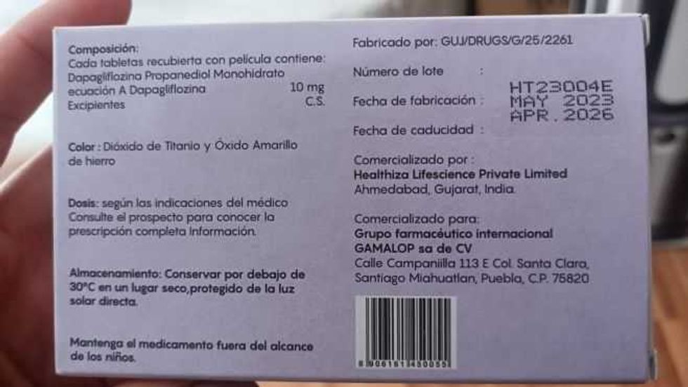 IMSS en San Juan del Río distribuye medicamento DAPOZA boletinado por COFEPRIS.