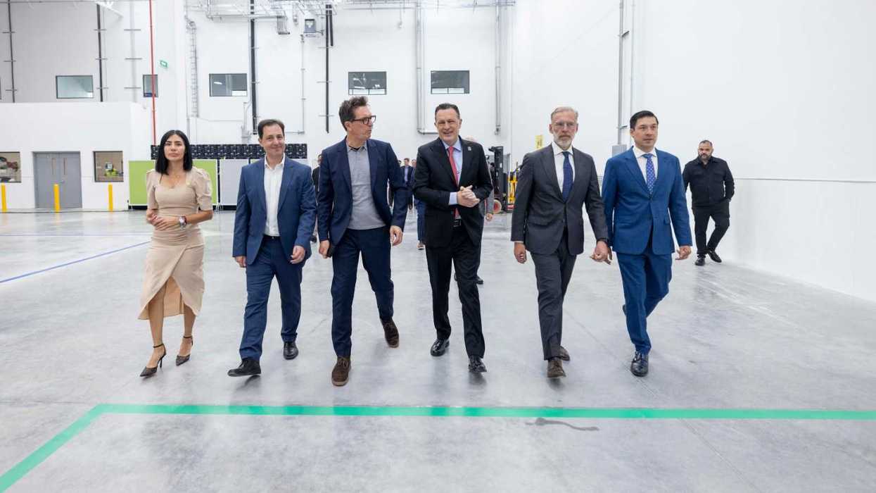 Inauguración de la planta Phoenix Contact en el Parque Industrial Puerta Querétaro, municipio de El Marqués, con inversión alemana de mil 623 millones de pesos
