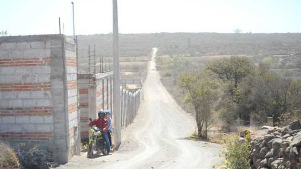 Inauguración del camino Santa Bárbara La Cueva-La Soledad, en San Juan del Río.