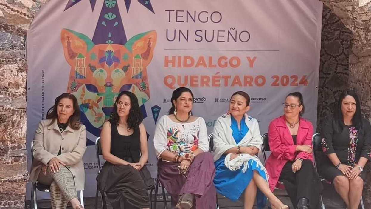 Inauguran el "Festival Tengo un Sueño, Hidalgo y Querétaro 2024" en Pachuca.