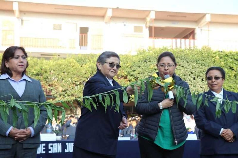 inauguran pasillo ecologico en instituto plancarte de san juan del rio 4
