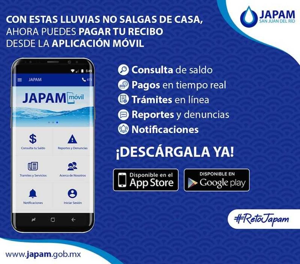 incrementan pagos de servicio de agua a traves de app japam movil 6