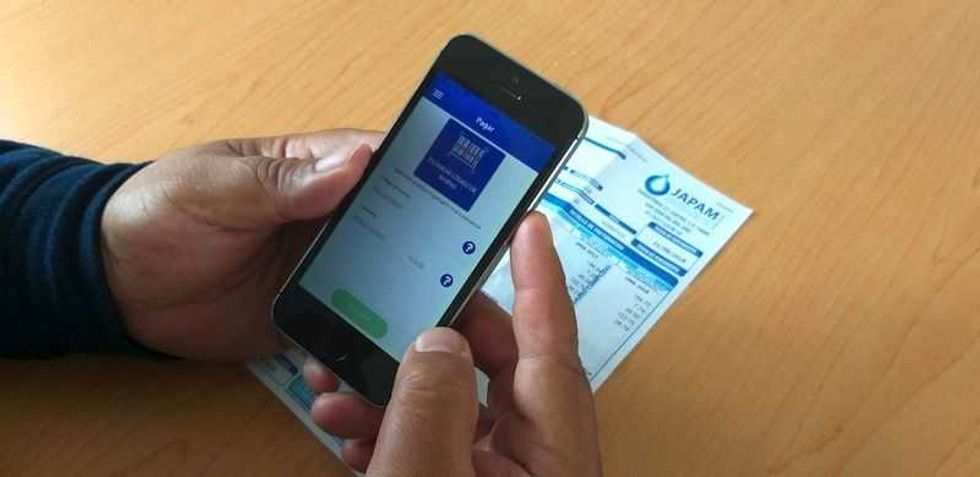 incrementan pagos de servicio de agua a traves de app japam movil 66