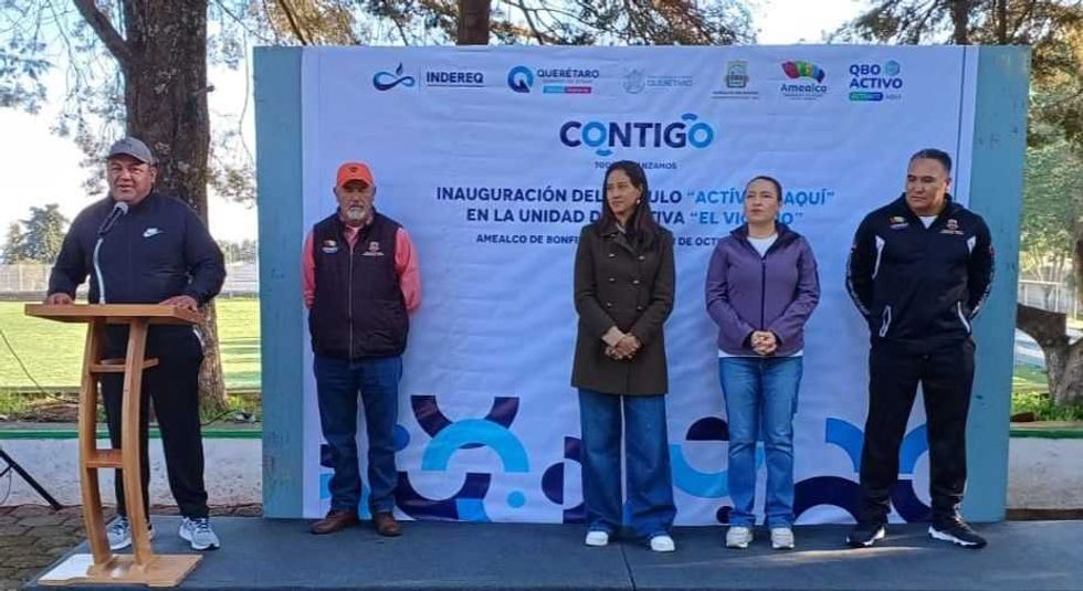 INDEREQ inaugura el módulo deportivo QBO número 19 en Amealco.
