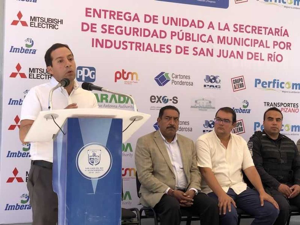 industriales donan patrulla para seguridad en san juan del rio 3