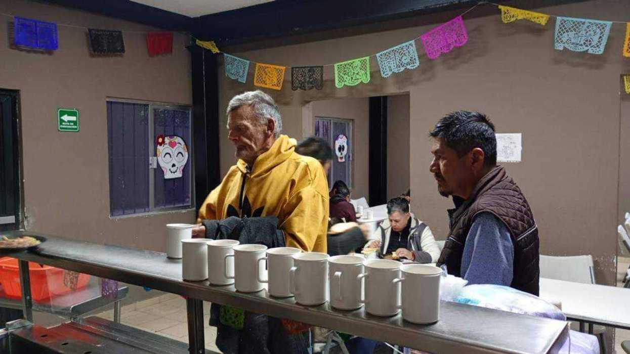 Instalaciones del Albergue Yimpatí en Querétaro que atiende a personas en situación de calle durante temporada invernal.