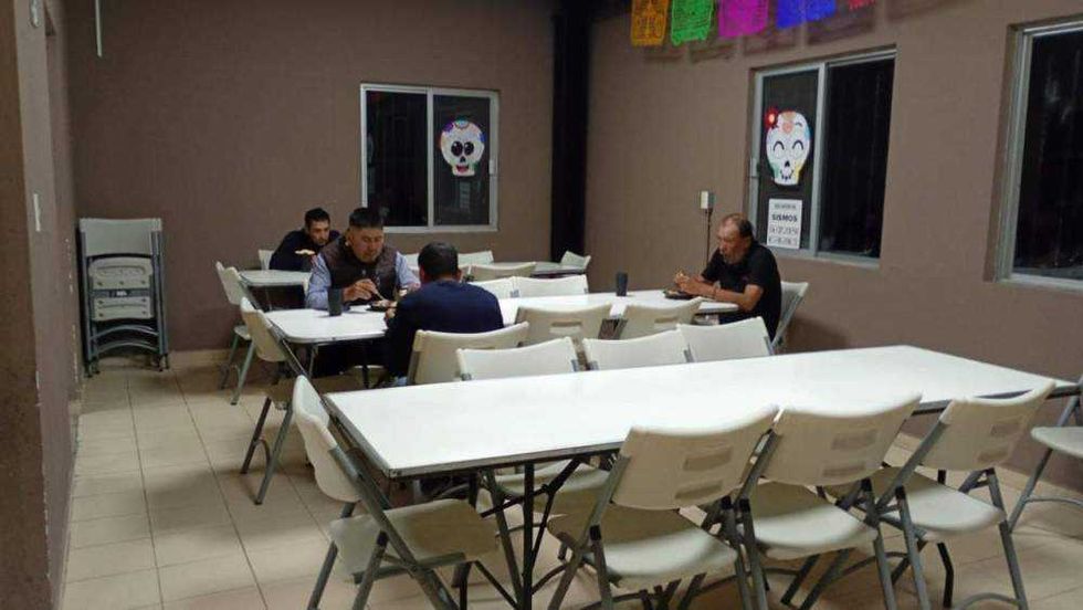 Instalaciones del Albergue Yimpatí en Querétaro que atiende a personas en situación de calle durante temporada invernal.