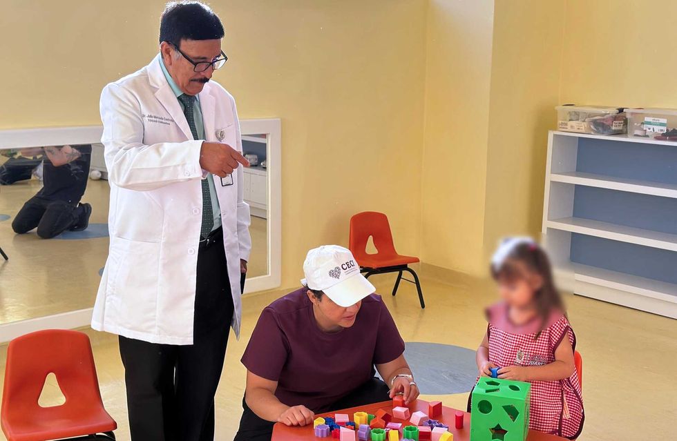 Instalaciones del primer CECI del IMSS durante el inicio de operaciones en Ciudad Ju\u00e1rez.