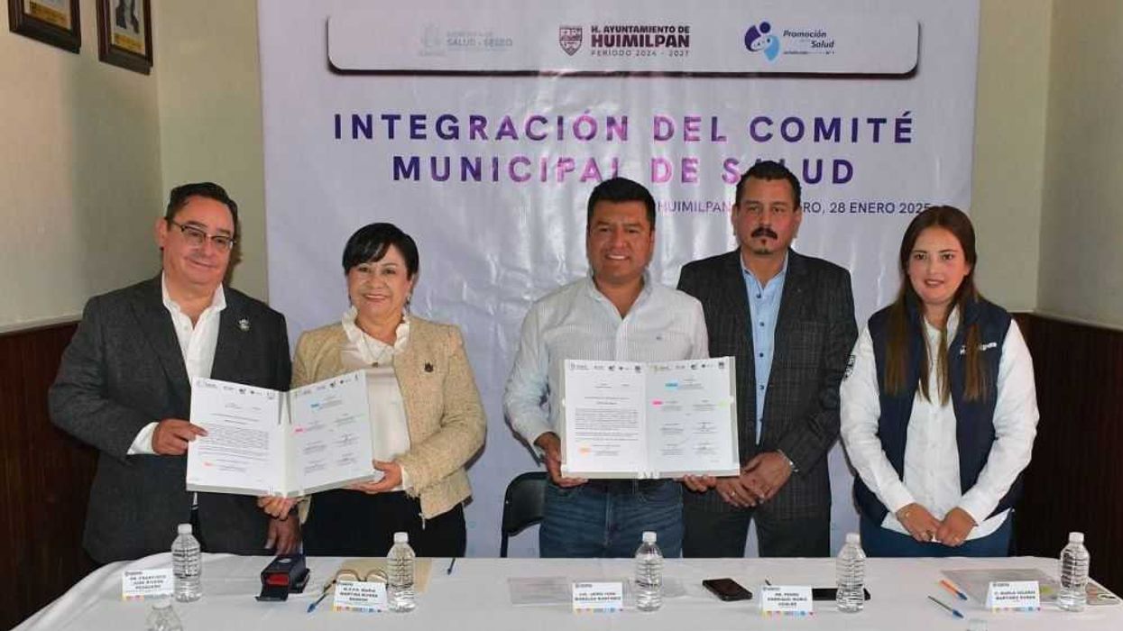 Instalan Comité de Salud en Huimilpan para promover entornos saludables.