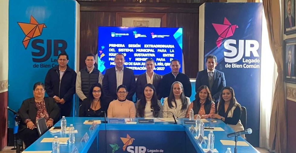 Instalan el sistema municipal para la igualdad sustantiva en San Juan del Río.