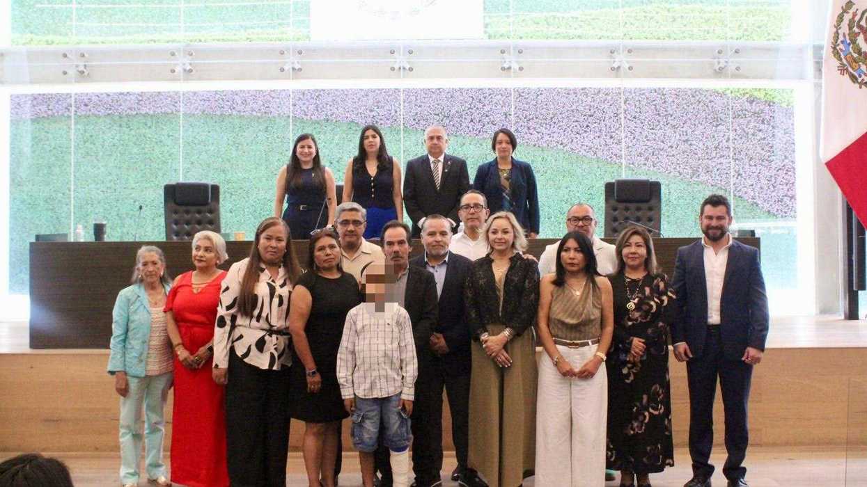Integrantes de la Comisión Local de Búsqueda de Personas rinden protesta ante el Pleno del Congreso de Querétaro.