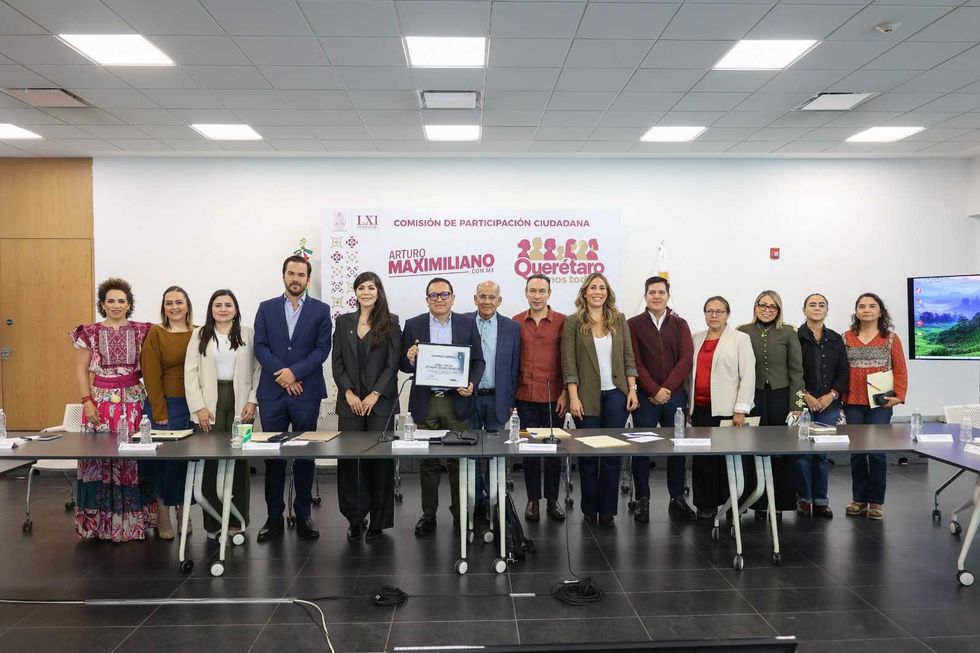Integrantes de la mesa de trabajo interinstitucional sobre la nueva Ley de Aguas de Quer\u00e9taro
