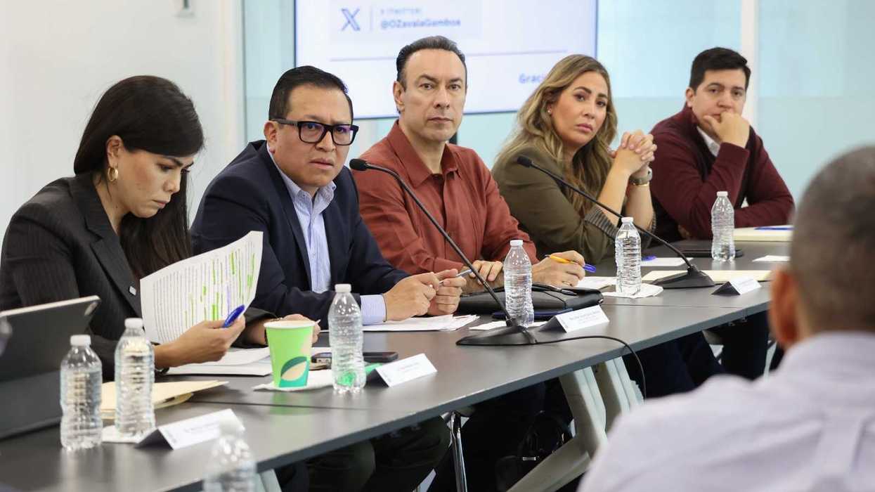Integrantes de la mesa de trabajo interinstitucional sobre la nueva Ley de Aguas de Querétaro