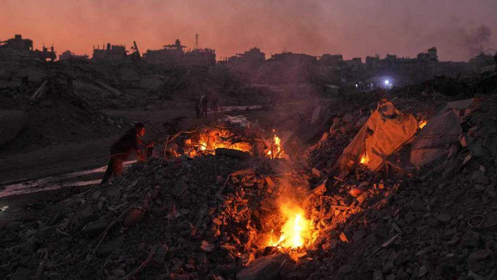 Intercambio de restos avanza bajo el frágil alto el fuego en Gaza. AP.