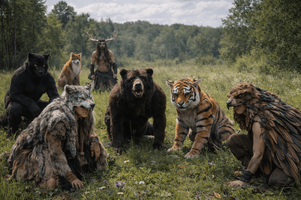 J\u00f3venes con m\u00e1scaras de animales durante tendencia therian en M\u00e9xico, fen\u00f3meno viral que gener\u00f3 convocatorias en 13 estados