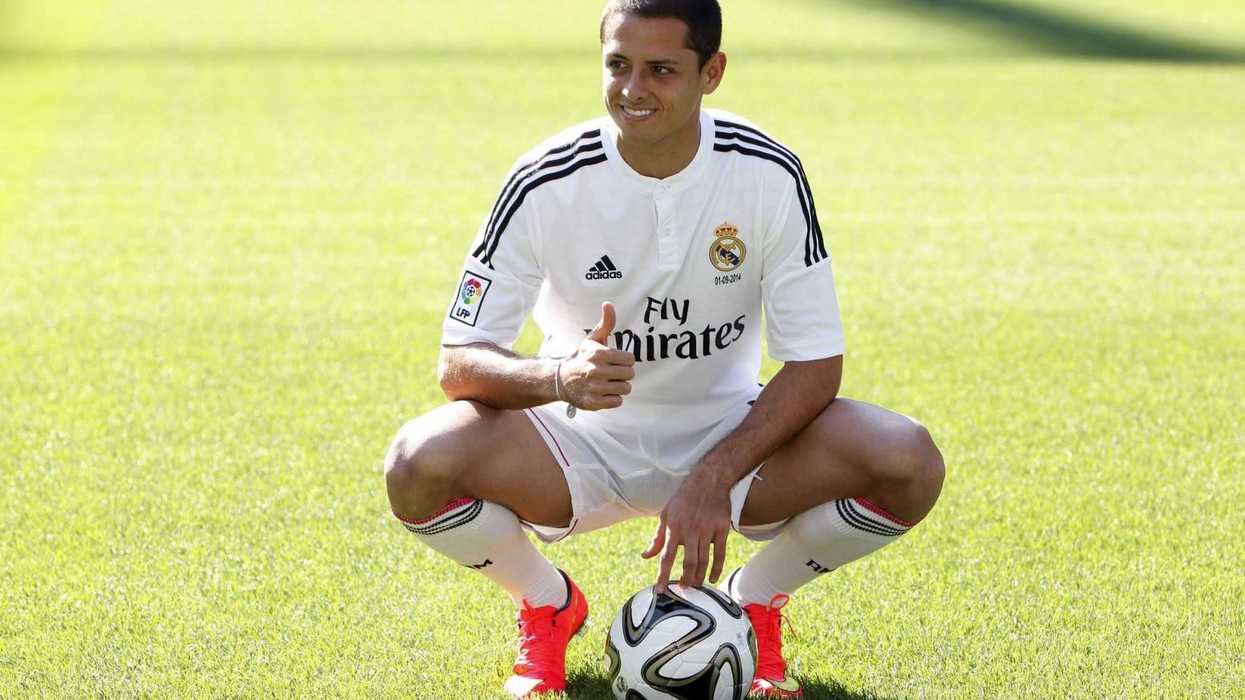 Javier "chicharito" Hernández. FOTO/NOTIMEX