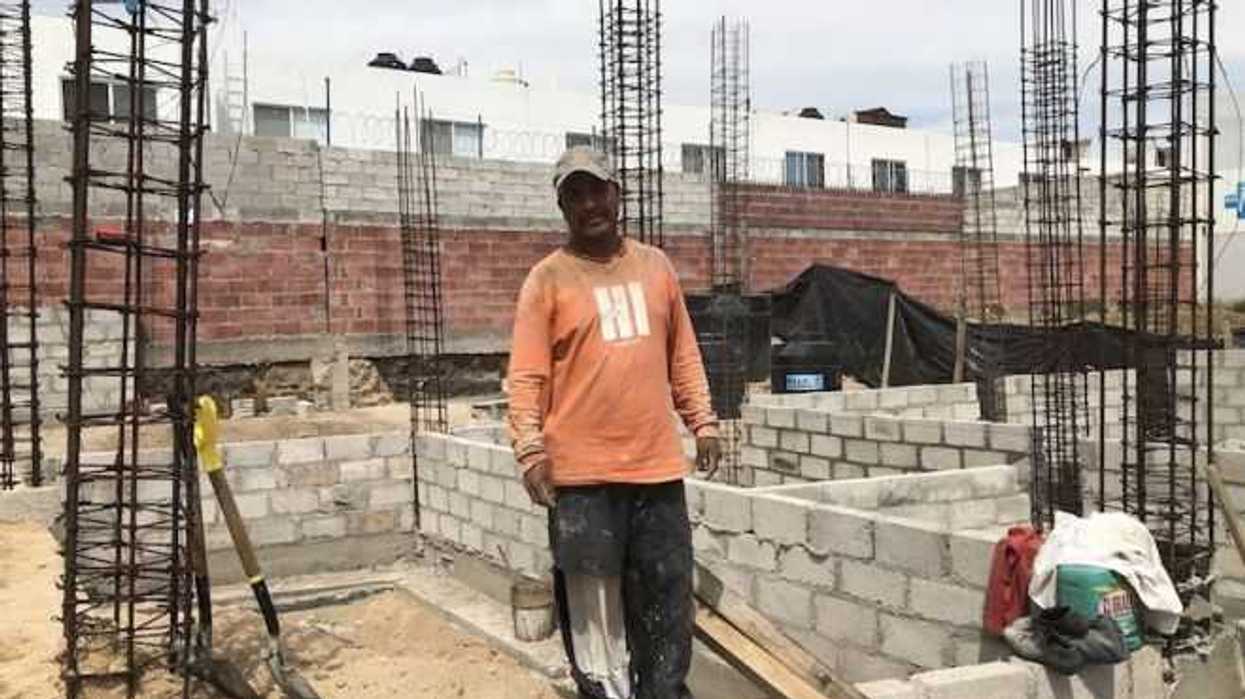 Jesús aprendió de su padre el oficio de la albañilería