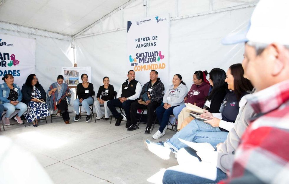 Jornada del programa Mi\u00e9rcoles en Puerta de Alegr\u00edas con atenci\u00f3n ciudadana en San Juan del R\u00edo, Quer\u00e9taro