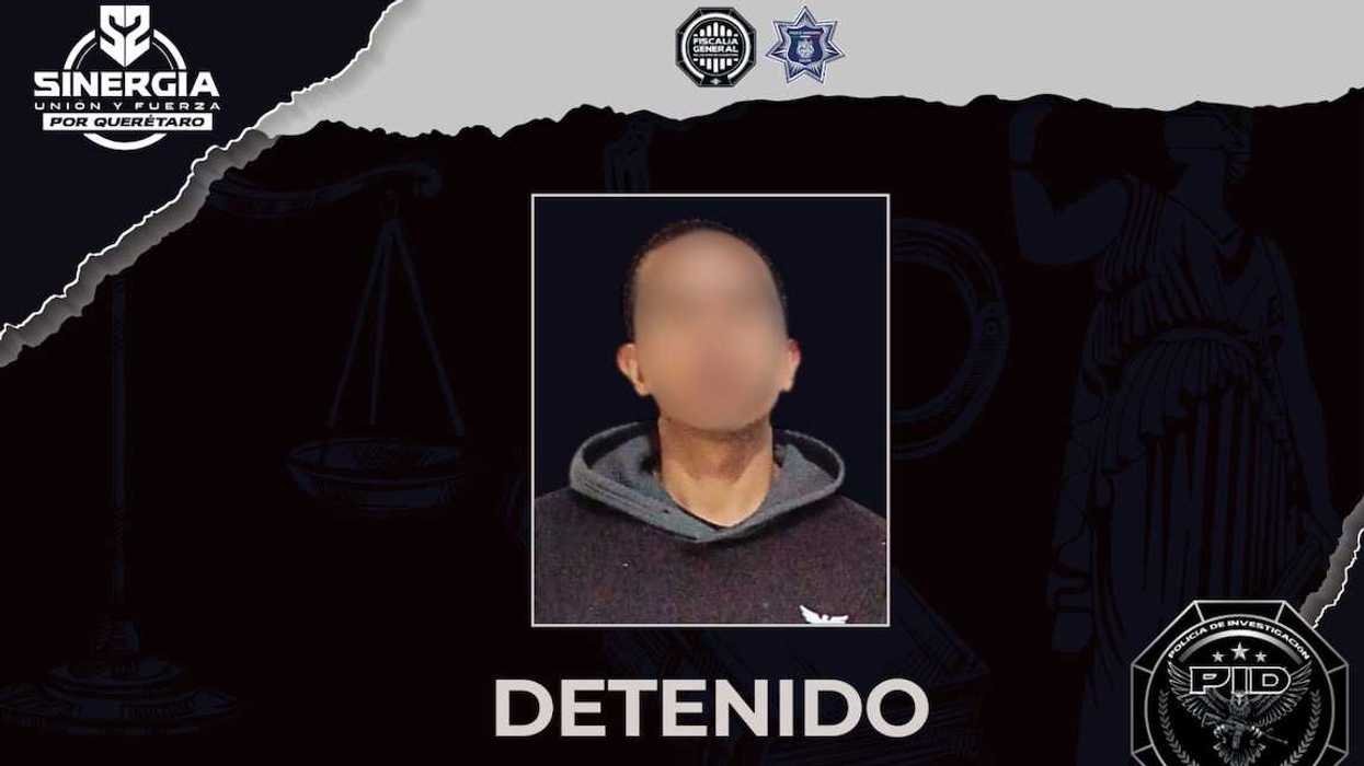 José Luis “N”, alias “El Wuilo”, bajo resguardo de autoridades en Colón.