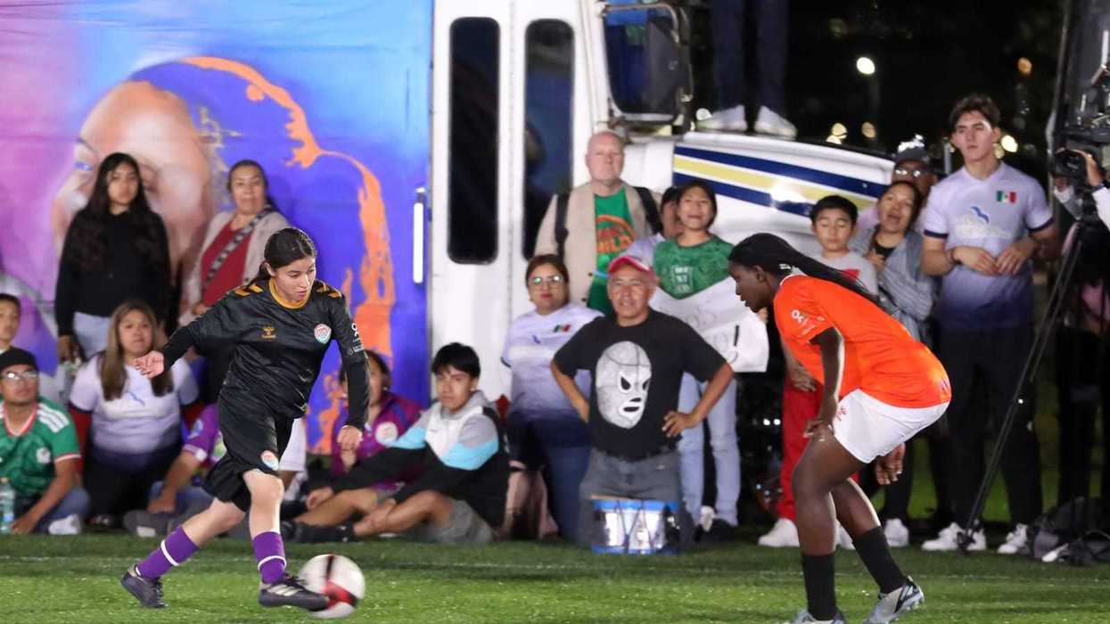 Jugadores celebran la final del Street Child World Cup 2026 en el Parque Ecológico Lago de Texcoco con delegaciones de 20 países.