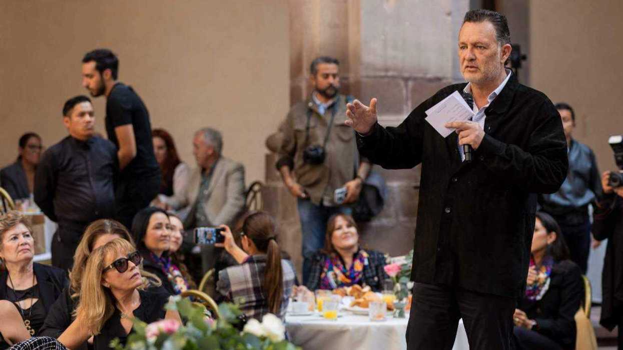 Kuri González reconoció que Querétaro tiene alto número de denuncias por violencia hacia mujeres durante evento del 25N. Foto: Gobierno del Estado de Querétaro.