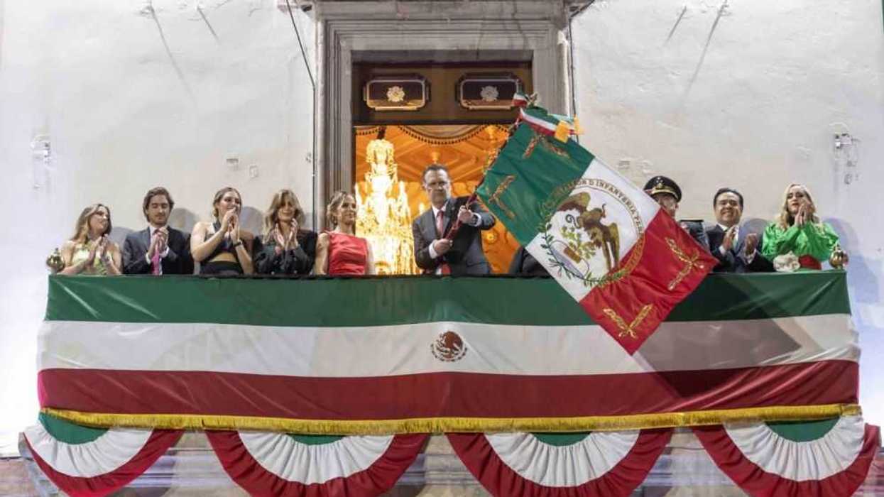 Kuri Honra a los Héroes Nacionales en Grito de Independencia.