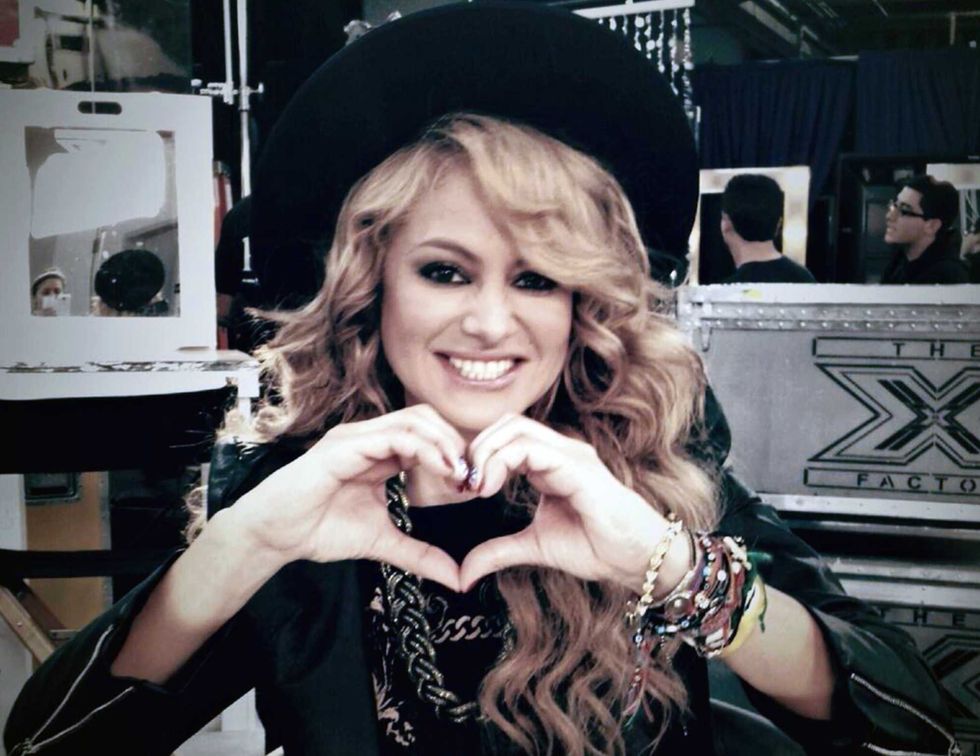 La cantante Paulina Rubio. Agencia México