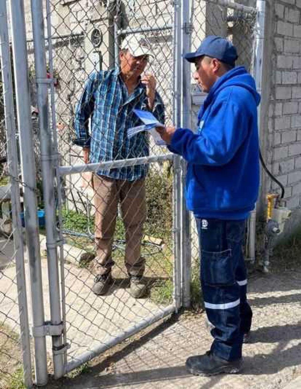 La CEA concluye entrega de recibos con apoyo de 500 pesos en Querétaro.