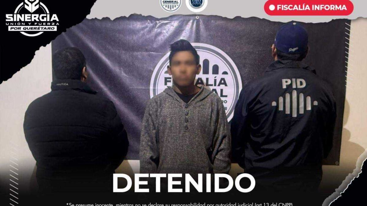 La detención se logró mediante coordinación entre las fiscalías de Querétaro y Baja California bajo el programa Sinergia por Querétaro.