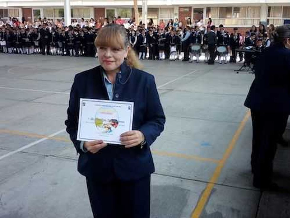 La directora menciono que el colegio ofrece una formación equilibrada entre educación y valores familiares. NOTIMEX