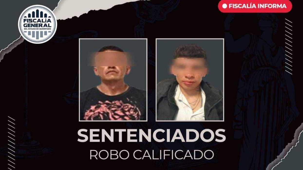 La Fiscalía de Querétaro logró sentencia condenatoria por robo con armas blancas en San Juan del Río.