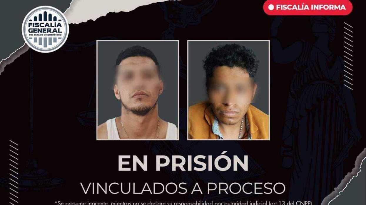 La Fiscalía General del Estado obtuvo prisión preventiva para dos imputados vinculados al homicidio de un elemento policial y la agresión contra otro en Corregidora.