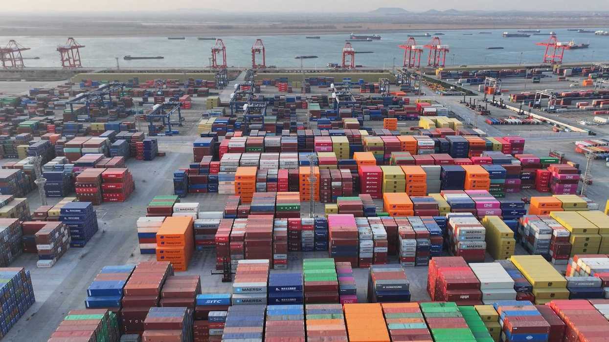 La guerra comercial entre Estados Unidos y China. AFP.